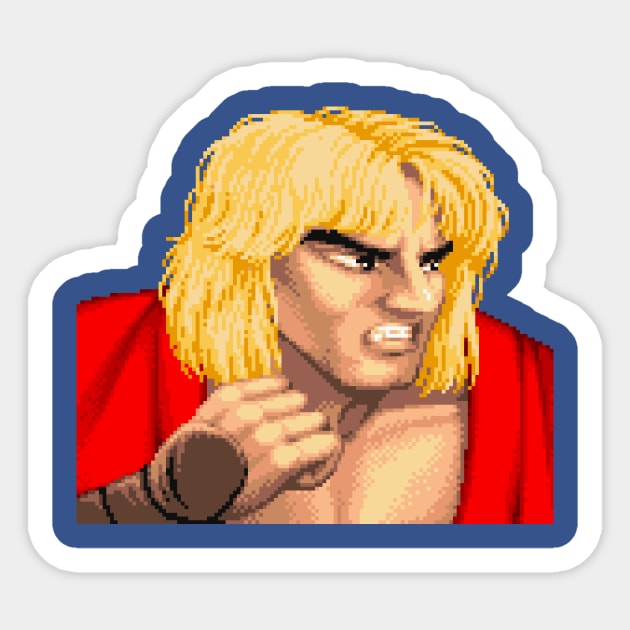 Ken Sticker by thepixelcloud